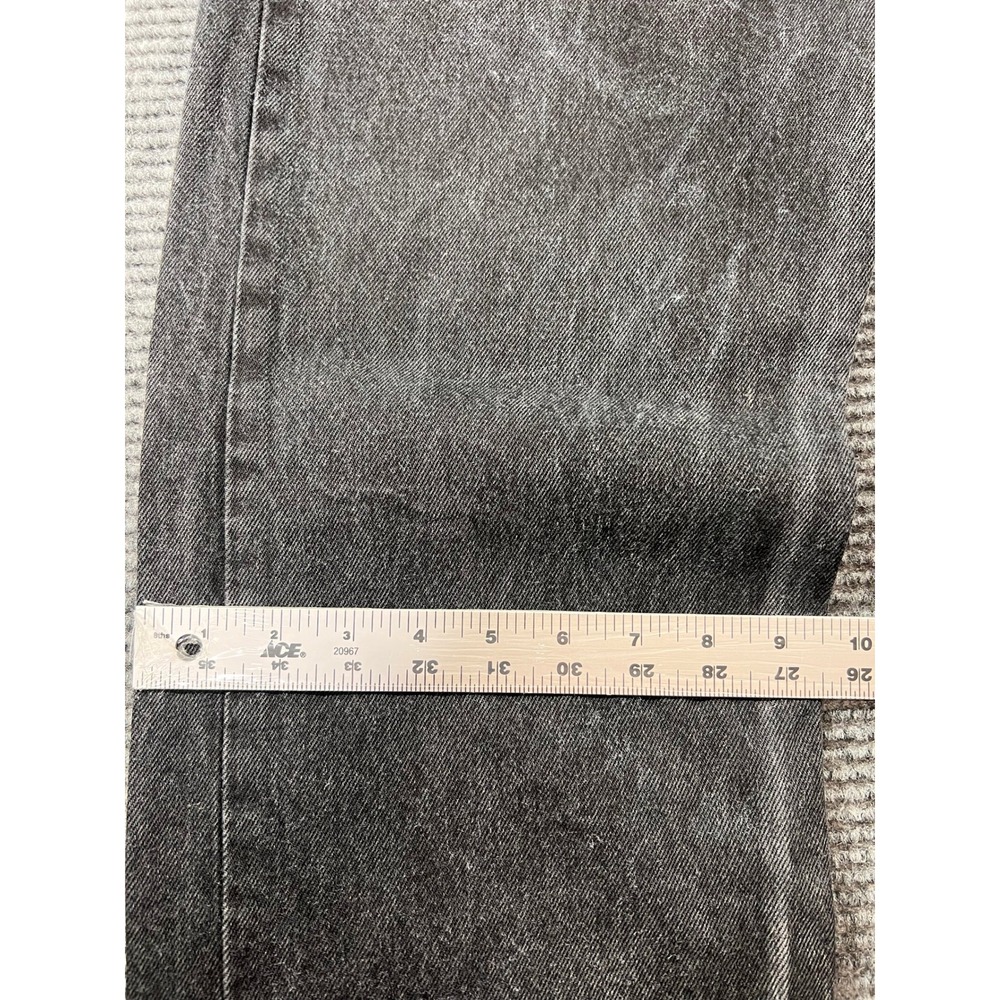 Levi's 501 Vintage 1996 Jeans Mens 36x32 Black Button Fly Made in USA - Picture 4 of 14